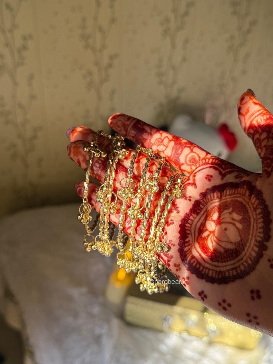 Twisted Ghungroo Bangles🧚🏻✨