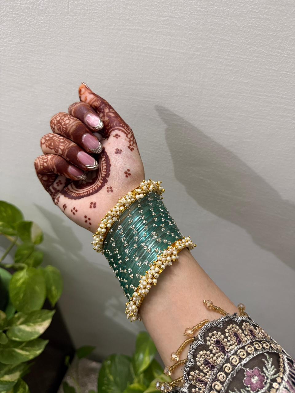 Moti Neel Bangles🌷🧚🏻🩵