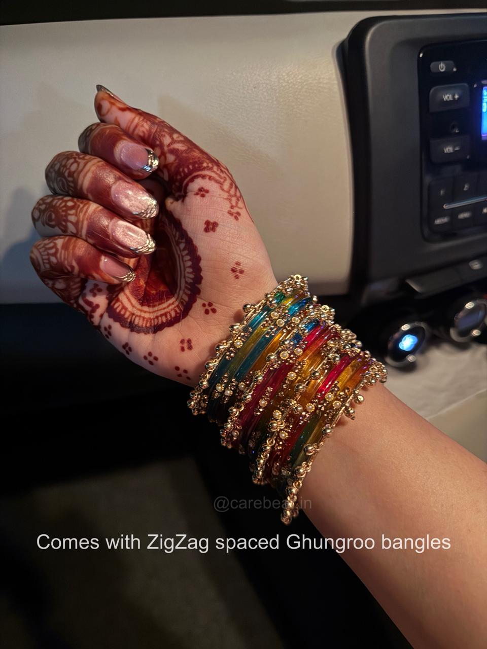 Rangila Ghungroo Bangles 🌷✨🌺💫
