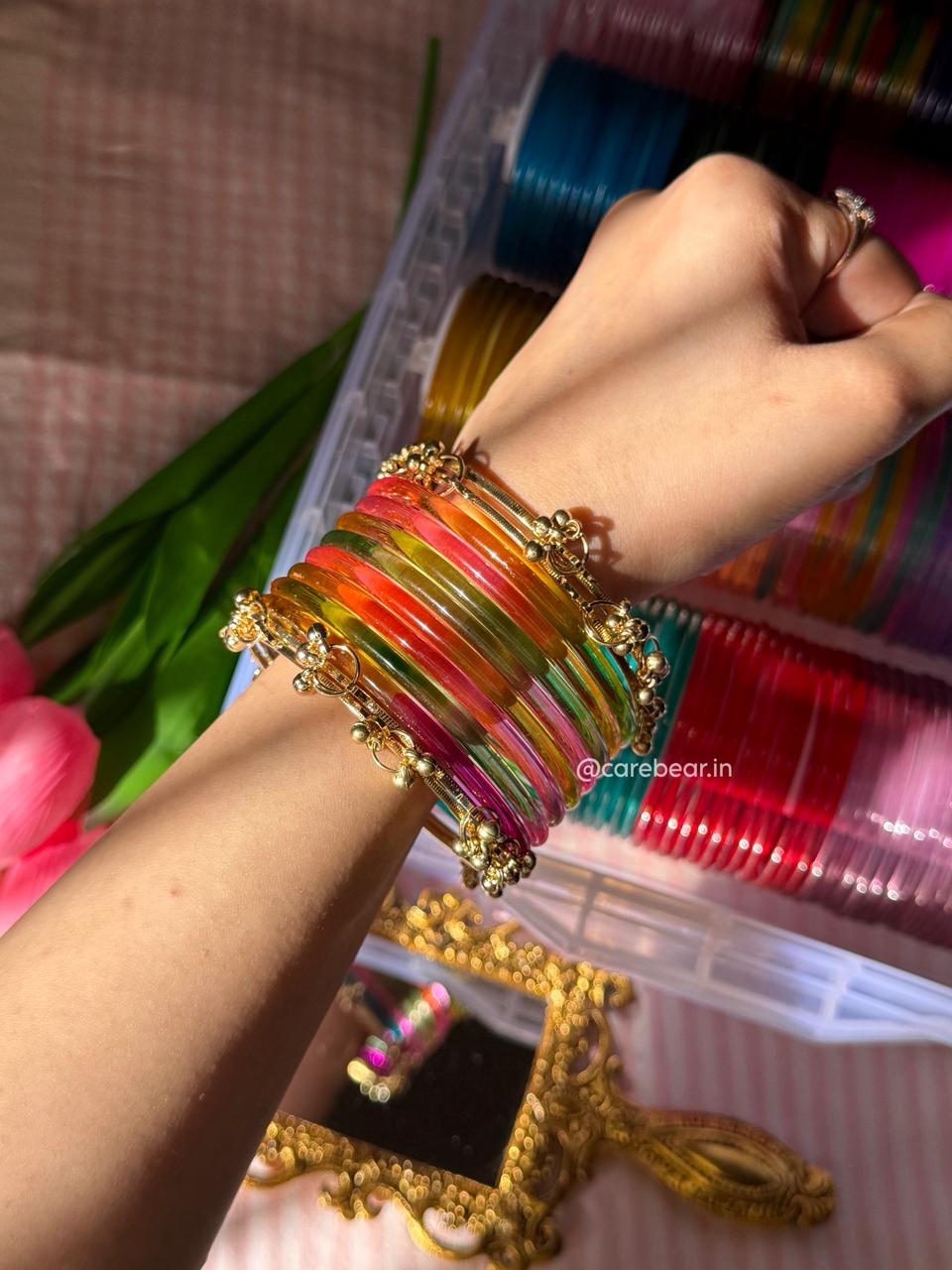 Multi-color Jelly Bangles🌷🌼