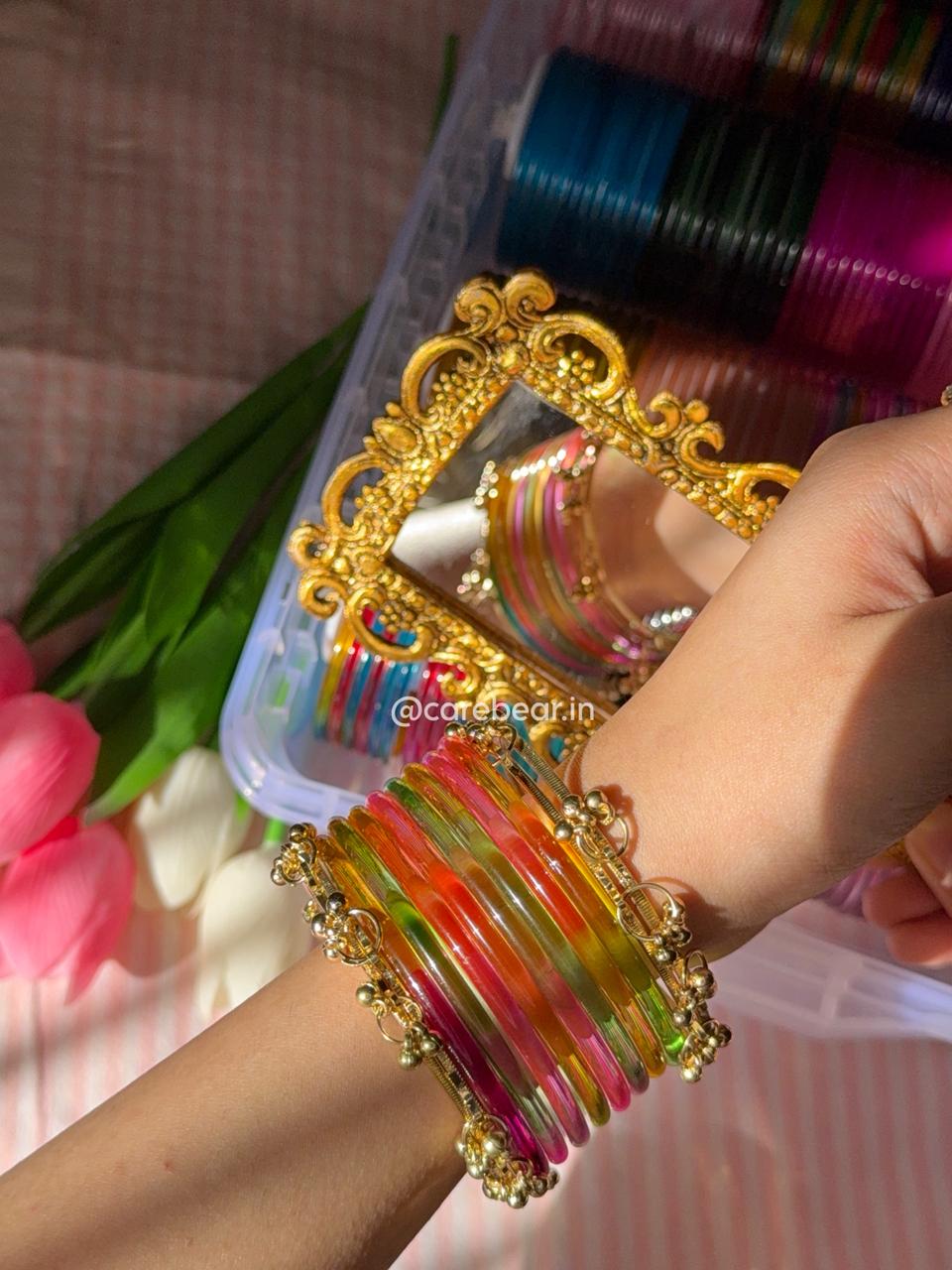 Multi-color Jelly Bangles🌷🌼