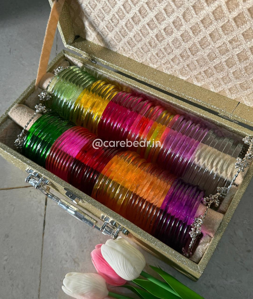 Premium Jelly bangle box🎀