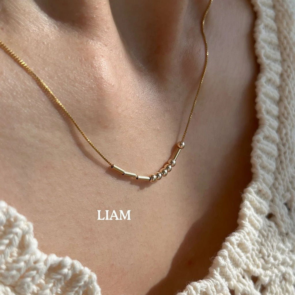 Morse code necklace/bracelet🌸🧸