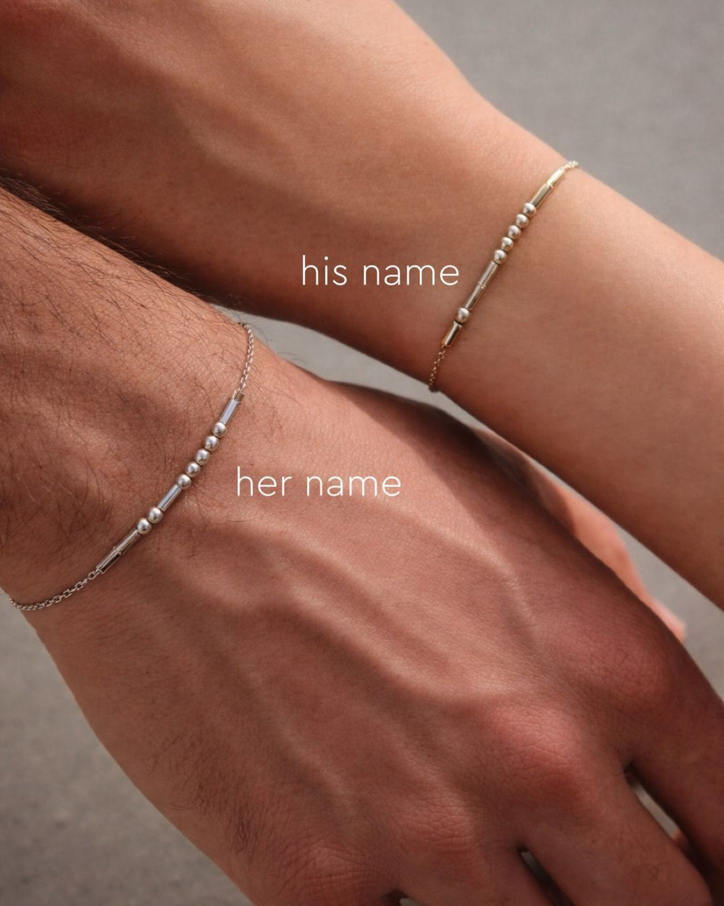 Morse code necklace/bracelet🌸🧸