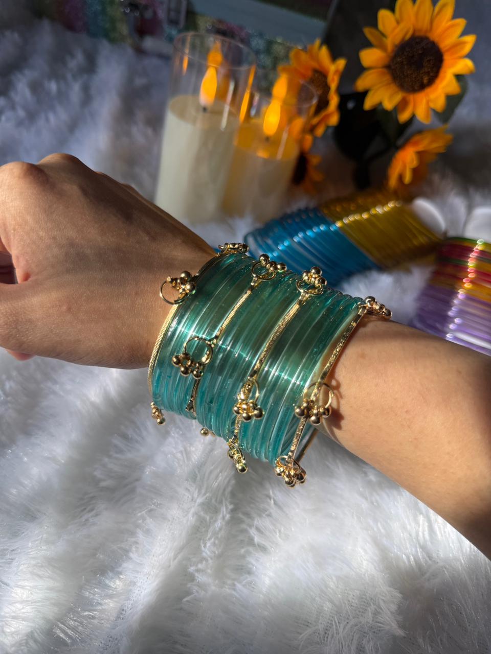 Ocean Jelly Bangles🌷🌼