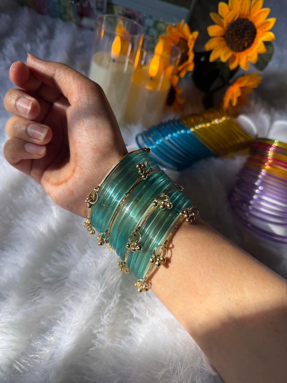 Ocean Jelly Bangles🌷🌼