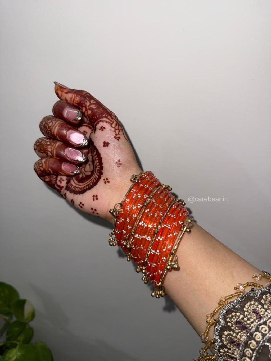 Kesari ghungroo Bangles🫶🏻✨
