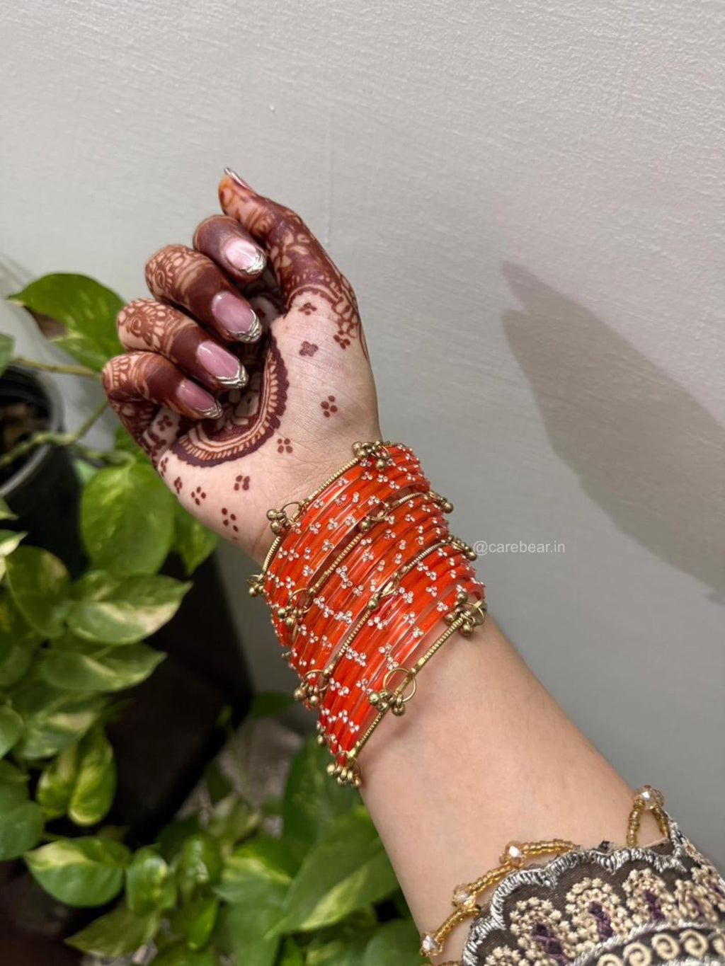 Kesari ghungroo Bangles🫶🏻✨